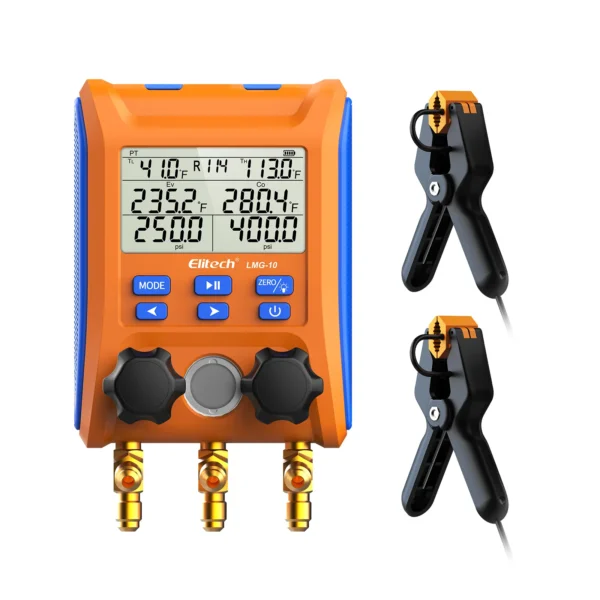 Elitech LMG-10 Set manometro digitale per refrigerazione